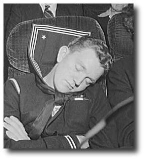 Zeke closed his eyes. Artwork : This photo, originally taken by Esther Bubley in September 1943, was produced for the U.S. Office of War Information and is therefore in the public domain. It was retrieved from the .