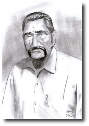 “People are going to look down on you because you’re Mexican,” Dad continued. “But if you can beat everyone in the world at just one thing—you have your comeback.” Artwork (c) 2008, R.W. Ware
