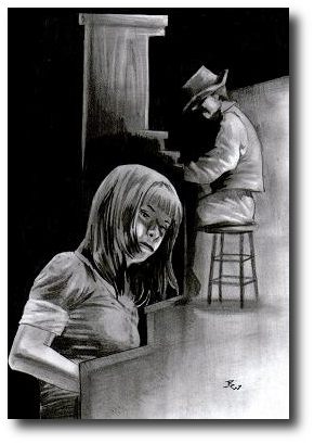 The hands deserve better. But they know what they need, and they take to the keys as if they’d never left them. Artwork © 2008, R.W. Ware