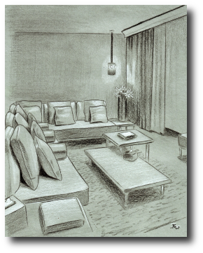 Death is normal. Normal. No argument there, either. It was time, all of a sudden, for a hospice. Time to say goodbye. Artwork (c) 2008, R.W. Ware