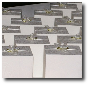 I mean, little white boxes each labeled . Artwork via . Released into the public domain by .