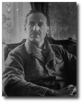 Edward John Moreton Drax Plunkett, 18th Baron of Dunsany. Artwork : This photo is in the public domain.