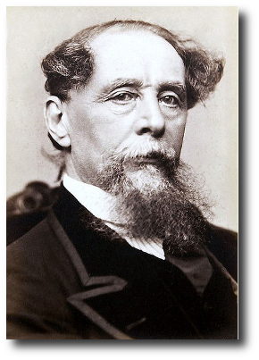Charles Dickens, circa 1867. Artwork : This photo is in the public domain and comes to us via .