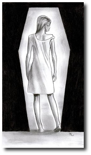 I hand my empty plate to the Tramp and stand up. “I’m sorry...” Artwork (c) 2008, R.W. Ware