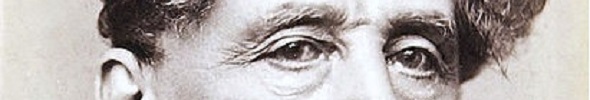 The eyes of Charles Dickens