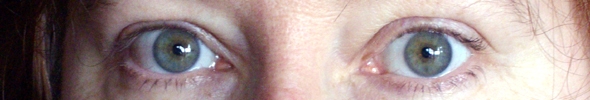The eyes of Sheila Crosby