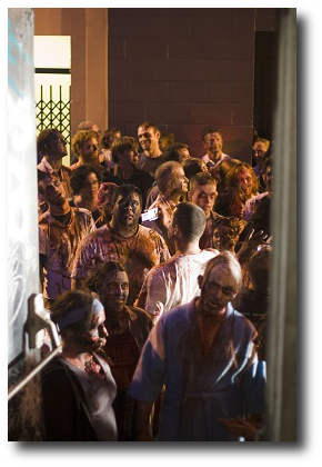 “Go make friends.” Mom points at a boy who holds a glass of punch and a slab of dripping meat. “Ask him to dance.” Artwork : Photo taken on the set of the movie by , used under a Creative Commons Attribution 2.0 license.