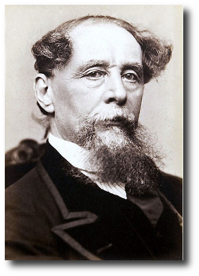 Charles Dickens, circa 1867. Artwork : This photo is in the public domain and comes to us via .