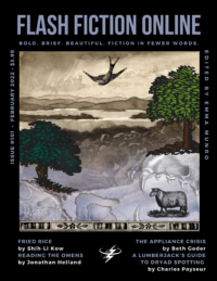 Sheep and bird